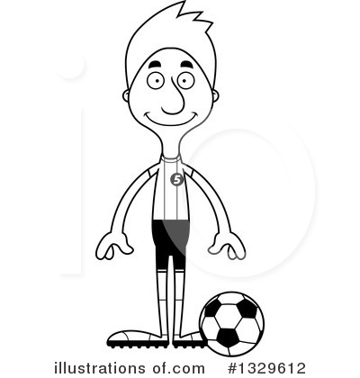 Royalty-Free (RF) Tall White Man Clipart Illustration by Cory Thoman - Stock Sample #1329612