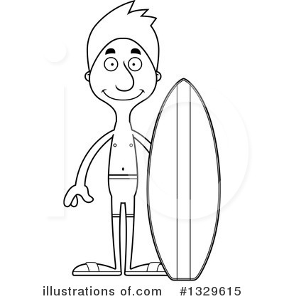 Royalty-Free (RF) Tall White Man Clipart Illustration by Cory Thoman - Stock Sample #1329615