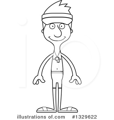 Royalty-Free (RF) Tall White Man Clipart Illustration by Cory Thoman - Stock Sample #1329622