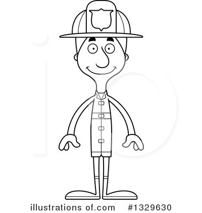 Royalty-Free (RF) Tall White Man Clipart Illustration by Cory Thoman - Stock Sample #1329630