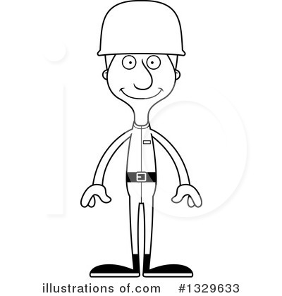 Royalty-Free (RF) Tall White Man Clipart Illustration by Cory Thoman - Stock Sample #1329633