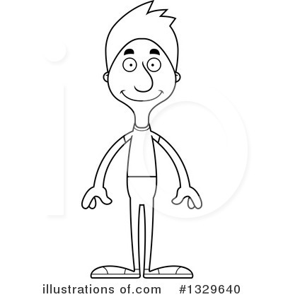 Royalty-Free (RF) Tall White Man Clipart Illustration by Cory Thoman - Stock Sample #1329640
