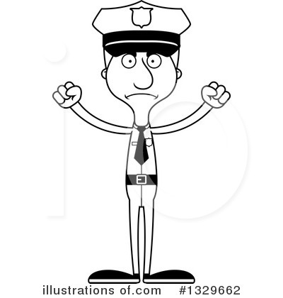 Royalty-Free (RF) Tall White Man Clipart Illustration by Cory Thoman - Stock Sample #1329662