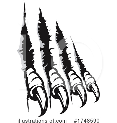 Claws Clipart #1748590 by Vector Tradition SM