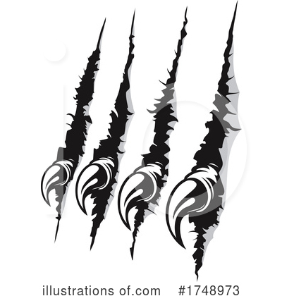 Claws Clipart #1748973 by Vector Tradition SM