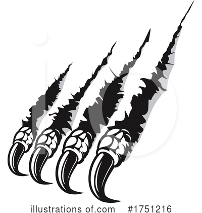 Royalty-Free (RF) Talons Clipart Illustration by Vector Tradition SM - Stock Sample #1751216