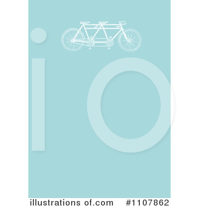 Tandem Bike Clipart #1107862 by BestVector