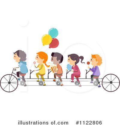 Cycling Clipart #1122806 by BNP Design Studio