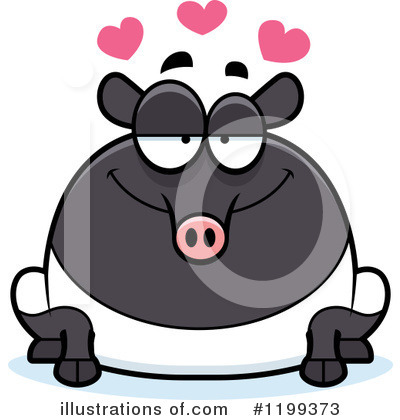 Tapir Clipart #1199373 by Cory Thoman