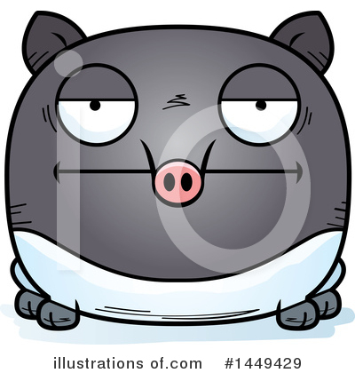 Royalty-Free (RF) Tapir Clipart Illustration by Cory Thoman - Stock Sample #1449429