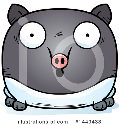 Tapir Clipart #1449438 by Cory Thoman