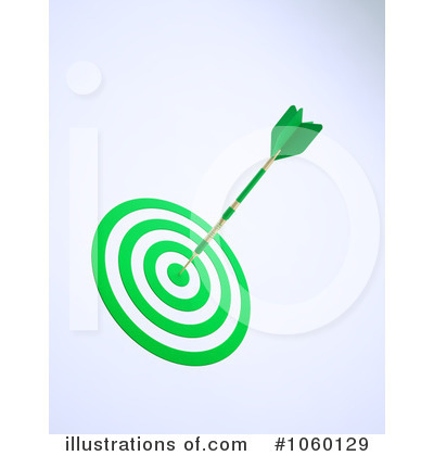 Royalty-Free (RF) Target Clipart Illustration by Mopic - Stock Sample #1060129