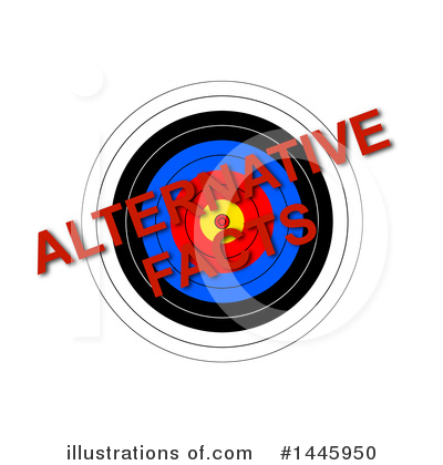 Royalty-Free (RF) Target Clipart Illustration by oboy - Stock Sample #1445950