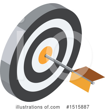 Royalty-Free (RF) Target Clipart Illustration by beboy - Stock Sample #1515887