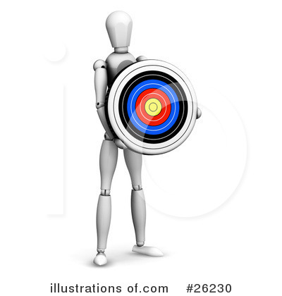 Target Clipart #26230 by KJ Pargeter
