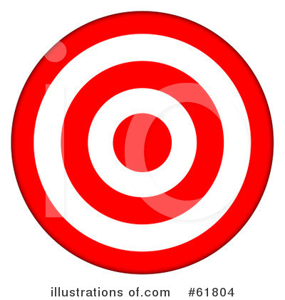 Target Clipart #61804 by ShazamImages