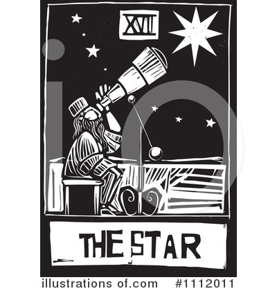 Royalty-Free (RF) Tarot Card Clipart Illustration by xunantunich - Stock Sample #1112011