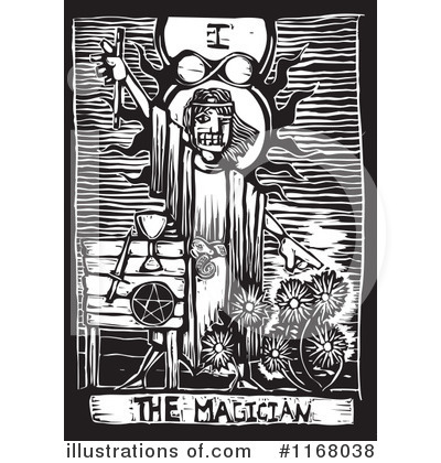 Royalty-Free (RF) Tarot Card Clipart Illustration by xunantunich - Stock Sample #1168038