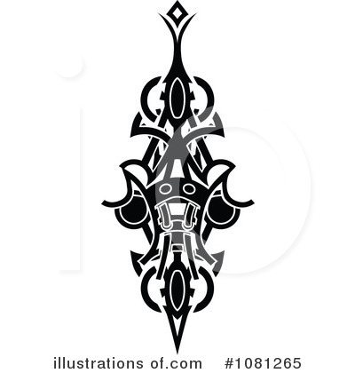 Royalty-Free (RF) Tattoo Clipart Illustration by AtStockIllustration - Stock Sample #1081265