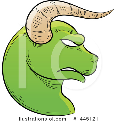 Bull Clipart #1445121 by cidepix