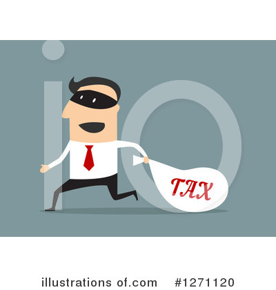 Taxes Clipart #1271120 by Vector Tradition SM