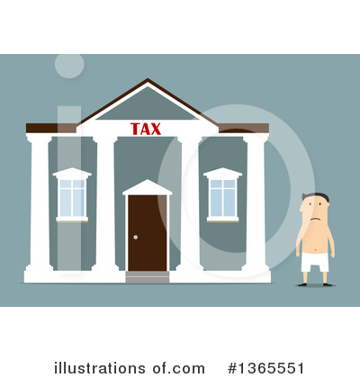 Tax Clipart #1365551 by Vector Tradition SM