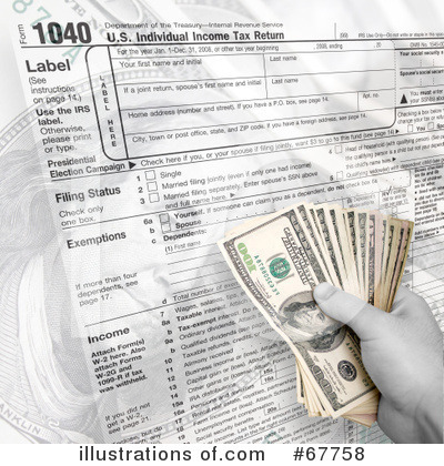 Taxes Clipart #67758 by Arena Creative