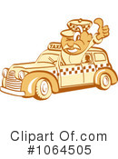 Taxi Driver Clipart #1064505 by Andy Nortnik