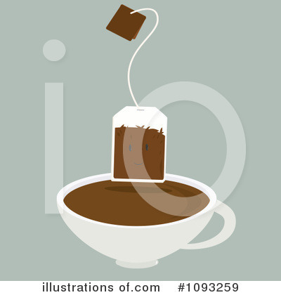 Royalty-Free (RF) Tea Clipart Illustration by Randomway - Stock Sample #1093259