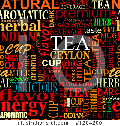 Royalty-Free (RF) Tea Clipart Illustration by Vector Tradition SM - Stock Sample #1204200