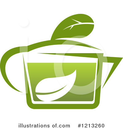 Royalty-Free (RF) Tea Clipart Illustration by Vector Tradition SM - Stock Sample #1213260