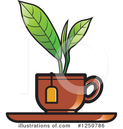 Royalty-Free (RF) Tea Clipart Illustration by Lal Perera - Stock Sample #1250786