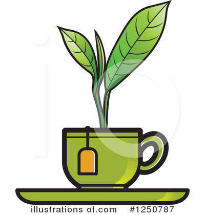 Royalty-Free (RF) Tea Clipart Illustration by Lal Perera - Stock Sample #1250787