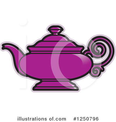 Tea Pot Clipart #1250796 by Lal Perera
