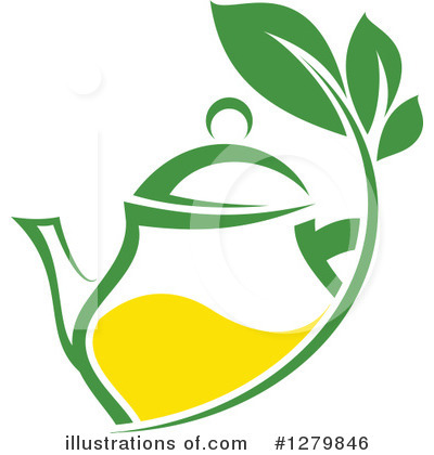 Royalty-Free (RF) Tea Clipart Illustration by Vector Tradition SM - Stock Sample #1279846