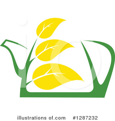 Tea Pot Clipart #1287232 by Vector Tradition SM