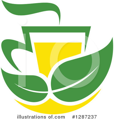 Royalty-Free (RF) Tea Clipart Illustration by Vector Tradition SM - Stock Sample #1287237