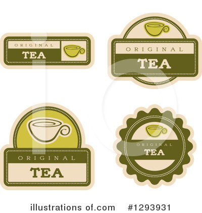Royalty-Free (RF) Tea Clipart Illustration by Cory Thoman - Stock Sample #1293931