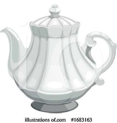 Tea Pot Clipart #1683163 by Vector Tradition SM