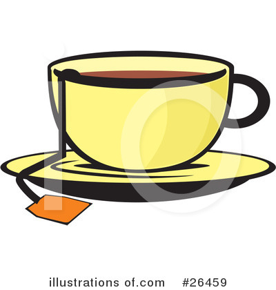 Royalty-Free (RF) Tea Clipart Illustration by David Rey - Stock Sample #26459