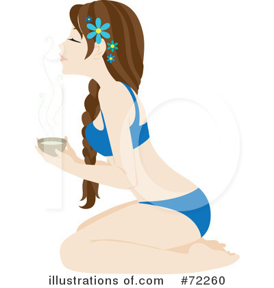 Royalty-Free (RF) Tea Clipart Illustration by Rosie Piter - Stock Sample #72260