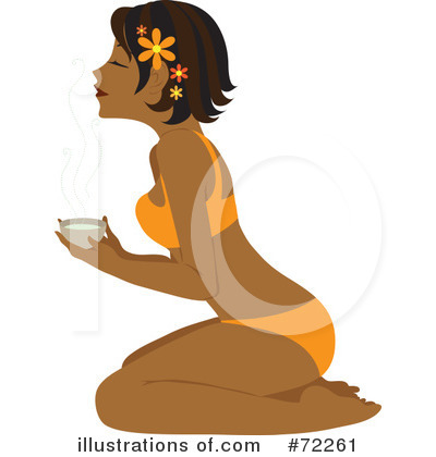 Royalty-Free (RF) Tea Clipart Illustration by Rosie Piter - Stock Sample #72261