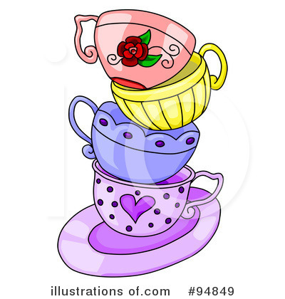 Royalty-Free (RF) Tea Clipart Illustration by C Charley-Franzwa - Stock Sample #94849