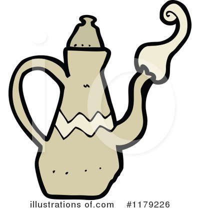 Royalty-Free (RF) Tea Kettle Clipart Illustration by lineartestpilot - Stock Sample #1179226