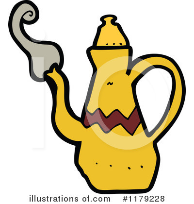 Royalty-Free (RF) Tea Kettle Clipart Illustration by lineartestpilot - Stock Sample #1179228