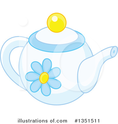 Royalty-Free (RF) Tea Pot Clipart Illustration by Alex Bannykh - Stock Sample #1351511