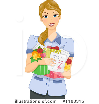 Mothers Day Clipart #1163315 by BNP Design Studio