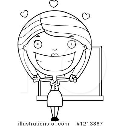 Royalty-Free (RF) Teacher Clipart Illustration by Cory Thoman - Stock Sample #1213867