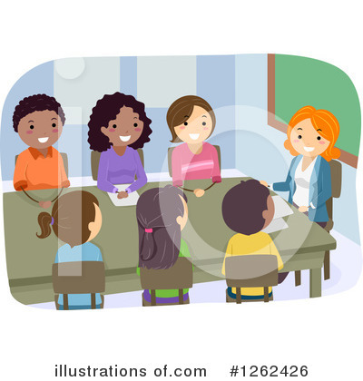 Royalty-Free (RF) Teacher Clipart Illustration by BNP Design Studio - Stock Sample #1262426