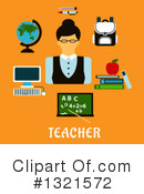 Teacher Clipart #1321572 by Vector Tradition SM